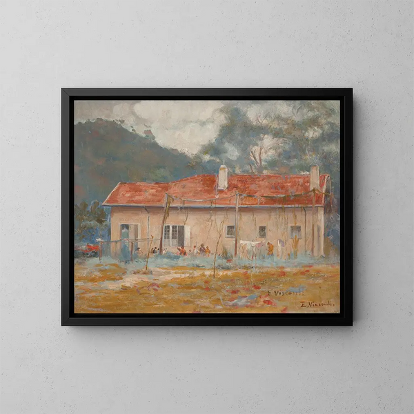 Mein Landhaus - Eliseu Visconti — gerahmtes Bild an der Wand