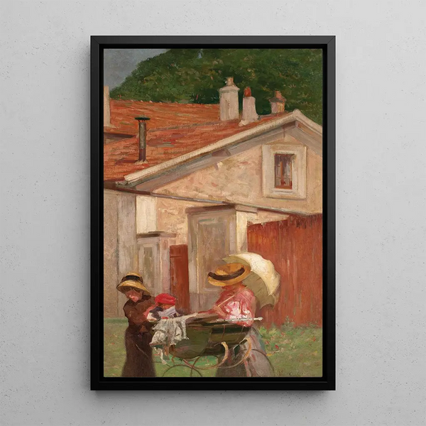 Reproduktion des Gemäldes Meine Familie in Saint Hubert - Eliseu Visconti