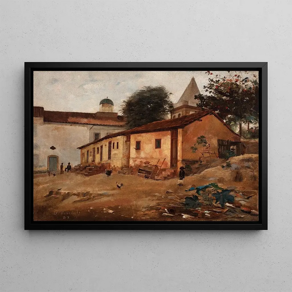 Morro de São Bento - Eliseu Visconti — gerahmtes Bild an der Wand