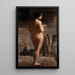 Nacktes weibliches - Eliseu Visconti — gerahmtes Bild an der Wand