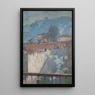 Eliseu Visconti - Pombos do meu atelier.webp
