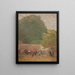 Saint Hubert - Eliseu Visconti — gerahmtes Bild an der Wand