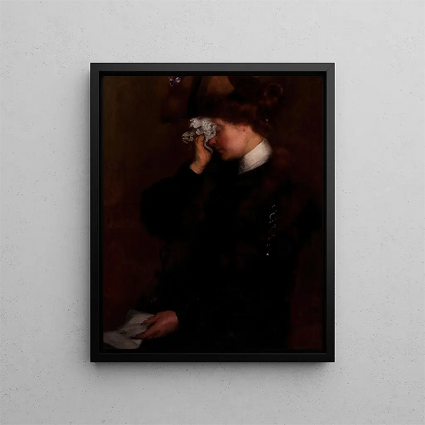 La lettre - Eliseu Visconti — gerahmtes Bild an der Wand
