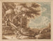 Heldenhaftes Sturmlandschaft Gemälde - Elisha Kirkall — Ansicht des Kunstwerks