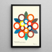 Zentrum reine Farben - Elizabeth A Nedwill — gerahmtes Bild an der Wand