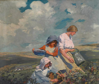 Brombeerernte - Elizabeth Adela Forbes — Ansicht des Kunstwerks