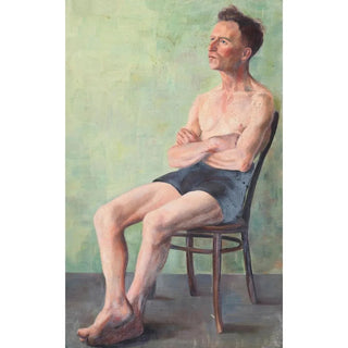 Elizabeth Berry - Untitled Man seated on a chair.webp