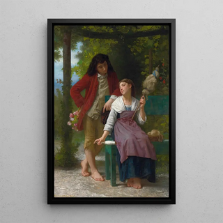 Elizabeth Jane Gardner Bouguereau - Before The Engagement.webp