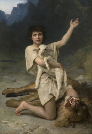 Elizabeth Jane Gardner Bouguereau - The Shepherd David.webp