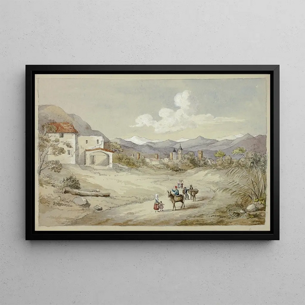 Elizabeth Murray - Albenga on the Corniche Costal Road.webp