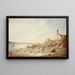 Rivage rocheux - Elizabeth Murray — gerahmtes Bild an der Wand