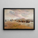 Eclaireurs de la Yeomanry sur le veld - Elizabeth Southerden Thompson — gerahmtes Bild an der Wand