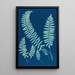 Fougères de Huntington Long Island Pl06 - Ella J C Hurd — gerahmtes Bild an der Wand