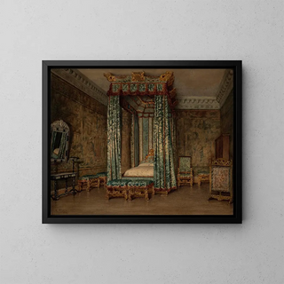 Die Halle der venezianischen Botschafter von Knole - Ellen Clacy — gerahmtes Bild an der Wand