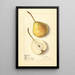 Pyrus communis Tyson - Ellen Isham Schutt — gerahmtes Bild an der Wand