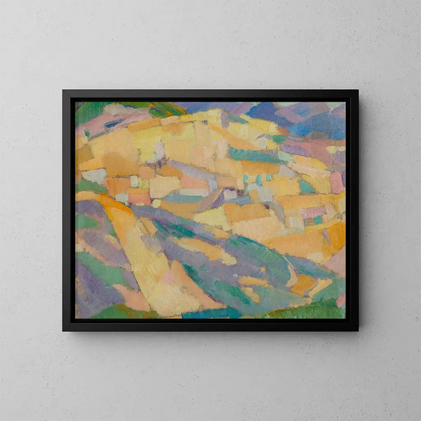 Majorque - Else Berg — gerahmtes Bild an der Wand