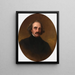 Nathaniel Hawthorne - Emanuel Gottlieb Leutze — gerahmtes Bild an der Wand