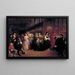 Die Hofhaltung von Anne Boleyn - Emanuel Gottlieb Leutze — gerahmtes Bild an der Wand