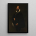 Worthington Whittredge - Emanuel Gottlieb Leutze — gerahmtes Bild an der Wand