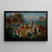 Neptune und die Wasser-Nymphen - Emanuel Oberhauser — gerahmtes Bild an der Wand