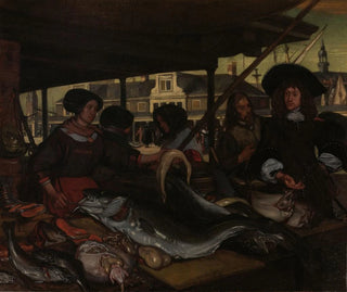 Emanuel de Witte - The Nieuwe Vismarkt New Fish Market in Amsterdam.webp