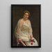 Edith Bolling Galt Wilson - Emil Alexay Olexk — gerahmtes Bild an der Wand