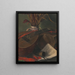Stillleben mit Mandoline - Emil Balla — gerahmtes Bild an der Wand