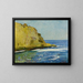 Bald Head Cliff, York, Maine - Emil Carlsen — gerahmtes Bild an der Wand