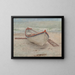 Fischerboot am Strand - Emil Carlsen — gerahmtes Bild an der Wand