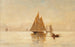 Voiliers le soir - Emil Carlsen — Ansicht des Kunstwerks