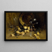 Naturmorte mit gelben Rosen - Emil Carlsen — gerahmtes Bild an der Wand