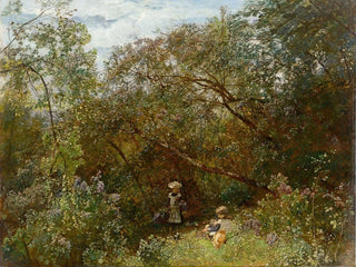 Landschaft im Park bei Plankenberg - Emil Jakob Schindler — Ansicht des Kunstwerks