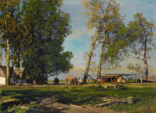 Emil Jakob Schindler - The Prater Gardens Vienna.webp