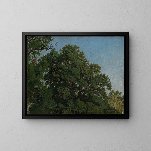Eichenkränze - Emil Lugo — gerahmtes Bild an der Wand
