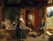 Eine Besuch bei der Milchfrau - Emil Rau — Ansicht des Kunstwerks