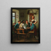 An der Herberge - Emil Rau — gerahmtes Bild an der Wand