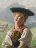 Tête de Dirndl - Emil Rau — Ansicht des Kunstwerks