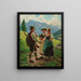 Artikel gut - Emil Rau — gerahmtes Bild an der Wand