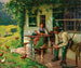 Junges Bauernpaar in Oberbayern - Emil Rau — Ansicht des Kunstwerks