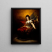 Allegorie der Annexion von Savoyen durch Frankreich - Émile-Charles Wattier — gerahmtes Bild an der Wand