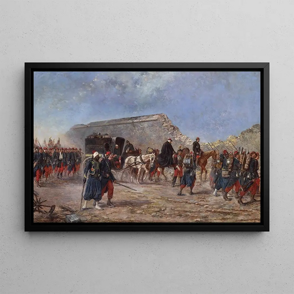Emile Brisset - The Day After The battle Of Frschwiller August 1870.webp