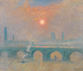 Pont de Waterloo, London - Émile Claus — Ansicht des Kunstwerks
