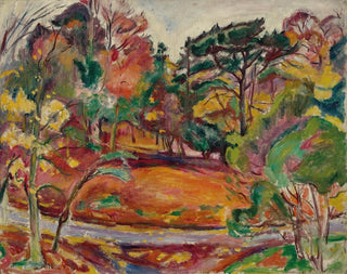 Emile Othon Friesz - Automne  Honfleur la Cte de Grce.webp