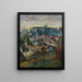 Falaise - Émile Othon Friesz — gerahmtes Bild an der Wand