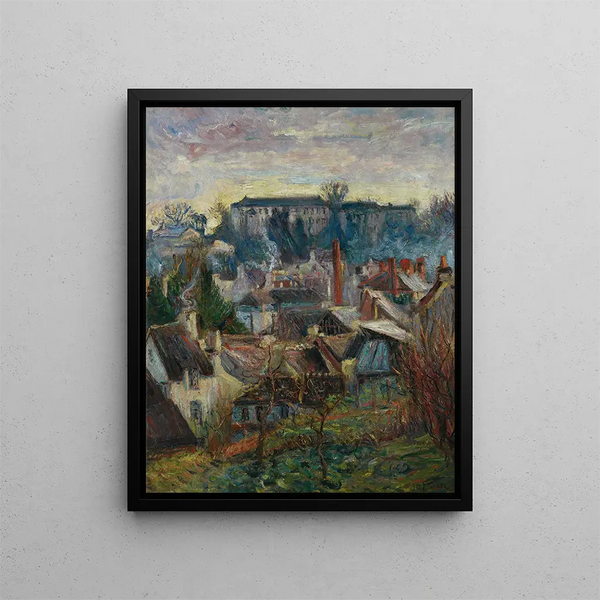 Falaise - Émile Othon Friesz — gerahmtes Bild an der Wand