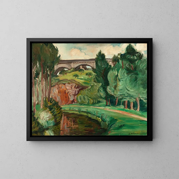 La Rance - Émile Othon Friesz — gerahmtes Bild an der Wand
