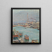 La Seine à Paris, la Tour Eiffel, le jour - Émile Othon Friesz — gerahmtes Bild an der Wand
