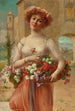 Aux roses - Émile Vernon — Ansicht des Kunstwerks