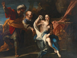 Suzanne et les vieillards - École émilienne — Ansicht des Kunstwerks