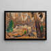 Innenansicht eines Waldes - Emily Carr — gerahmtes Bild an der Wand